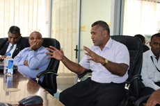 MINISTER VISITS TLTB NAUSORI OFFICE