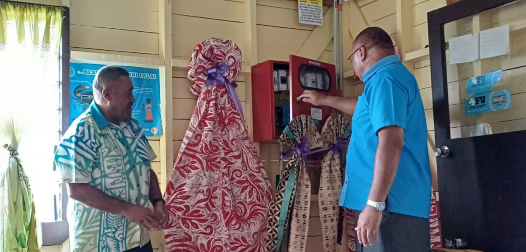 TLTB CEO Commissions Solar Power at Veivatuloa Village Hall