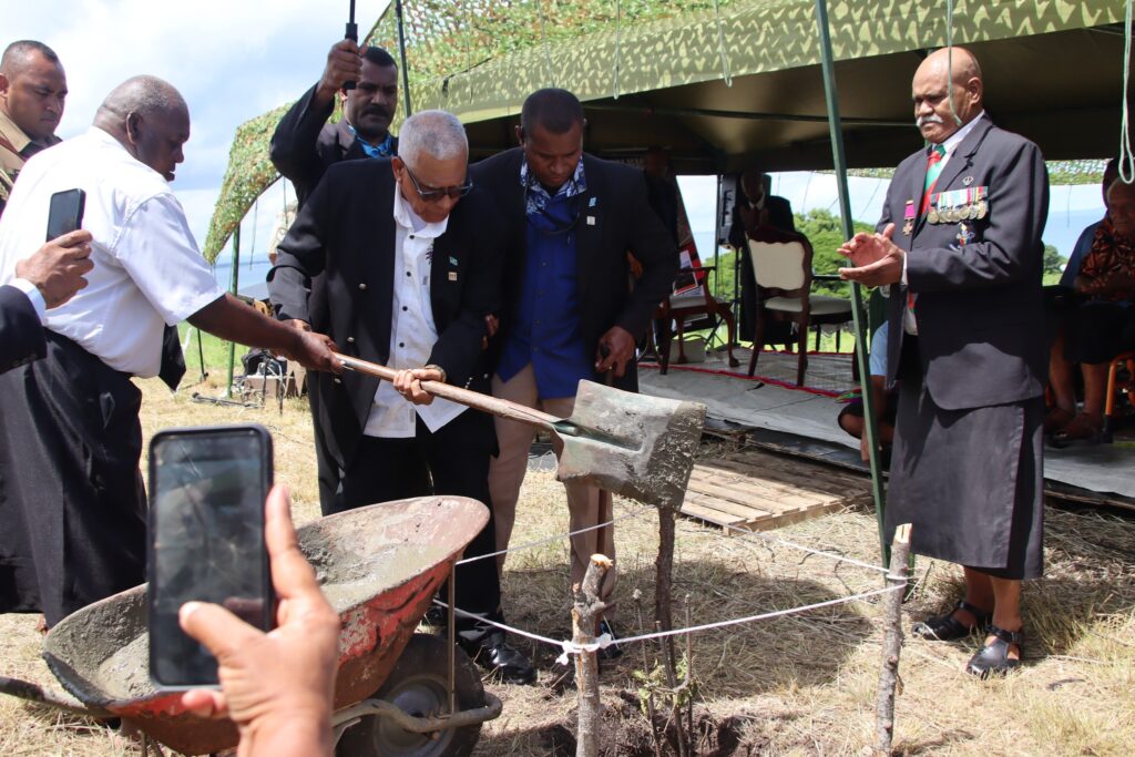 GROUND-BREAKING CEREMONY FOR THE NEW VUDA PEACE PARK