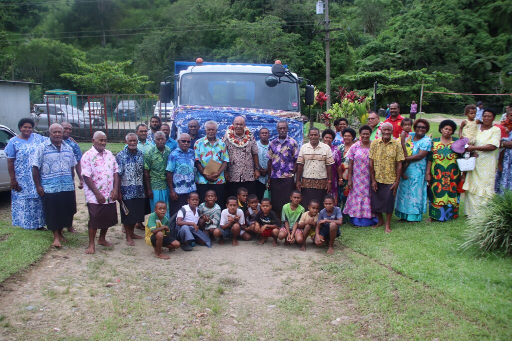 HON. VASU HANDS OVER A 9-TONNE TRUCK TO SUPPORT NAIYALASA INVESTMENT PTE LTD BUSINESS