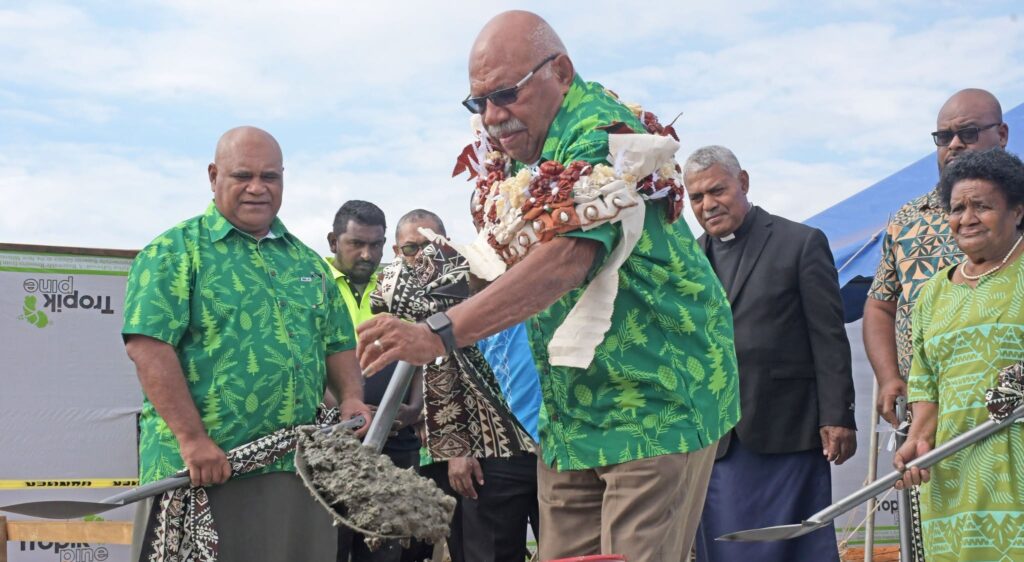 PM RABUKA OFFICIATES AT GROUNDBREAKING CEREMONY OF THE NEW CARRIAGE SAWMILL PROJECT IN LAUTOKA